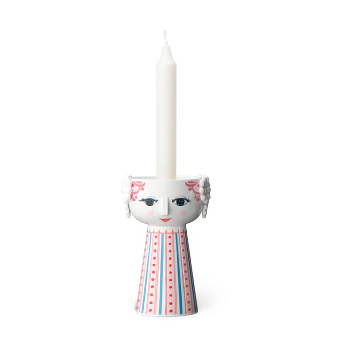 Candelabro Eva 14 cm, Rojo Bjørn Wiinblad