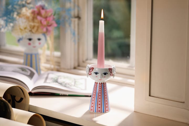 Candelabro Eva 14 cm, Rojo Bjørn Wiinblad