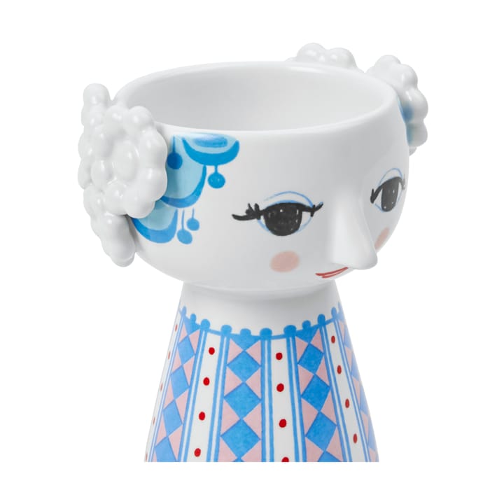 Candelabro Eva 9,5 cm, Azul oscuro Bjørn Wiinblad