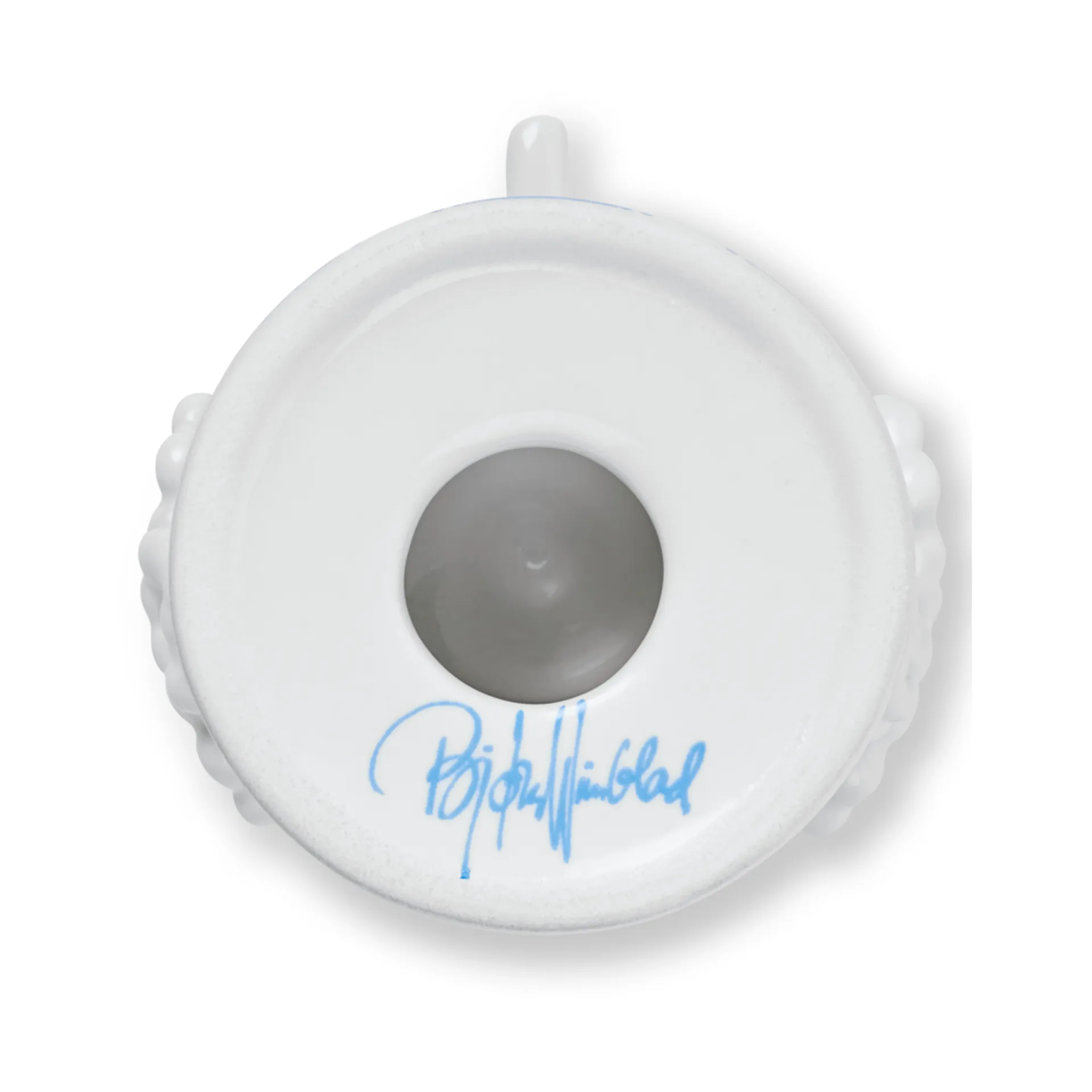 Candelabro Eva 9,5 cm, Azul oscuro Bjørn Wiinblad