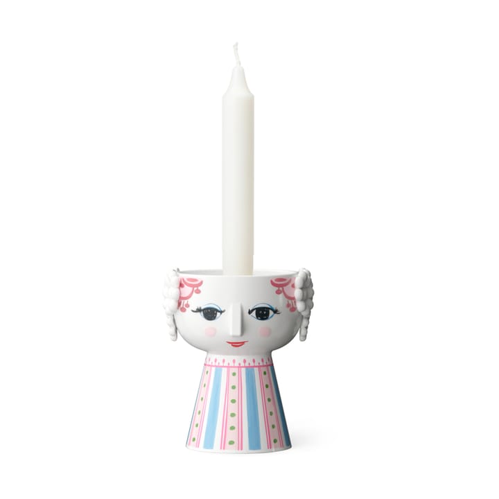 Candelabro Eva 9,5 cm, Rosa Bjørn Wiinblad