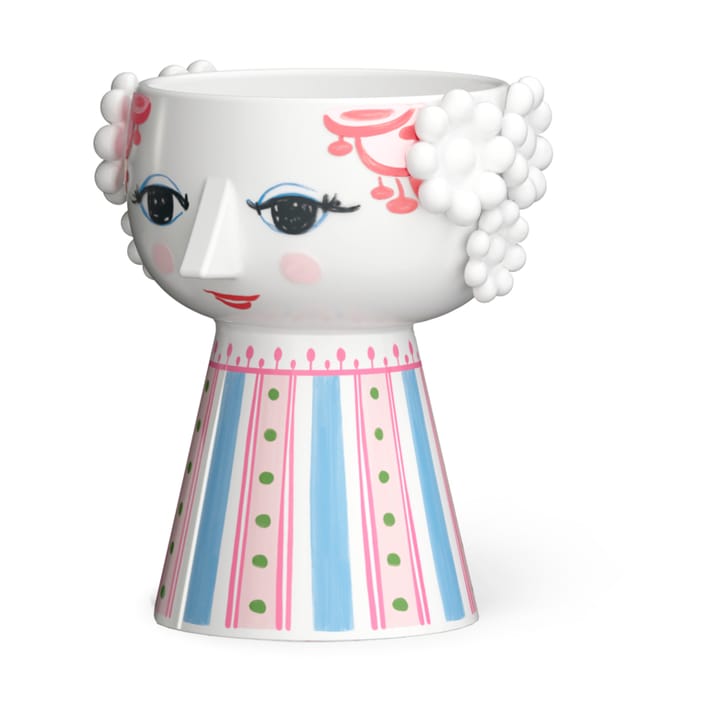 Candelabro Eva 9,5 cm, Rosa Bjørn Wiinblad