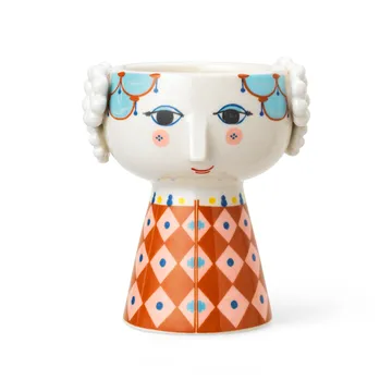 Candelabro Eva 9,5 cm - Terrakotta - Bjørn Wiinblad