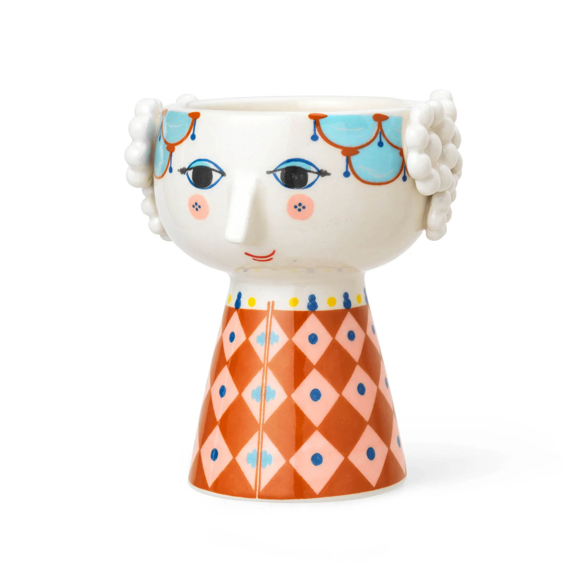 Candelabro Eva 9,5 cm, Terrakotta Bjørn Wiinblad