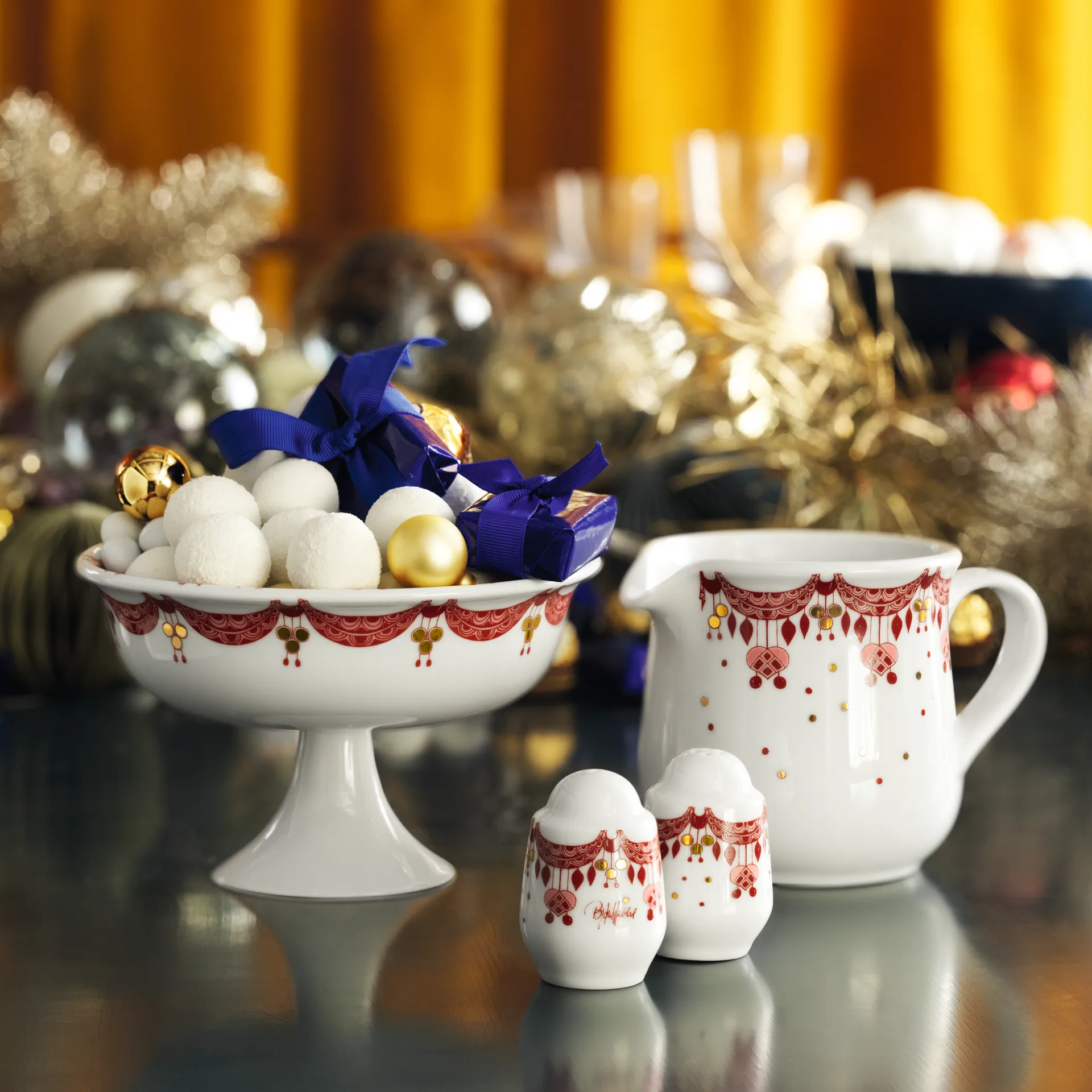 Cuenco confite Guirlande Ø 16,5 cm, rojo Bjørn Wiinblad