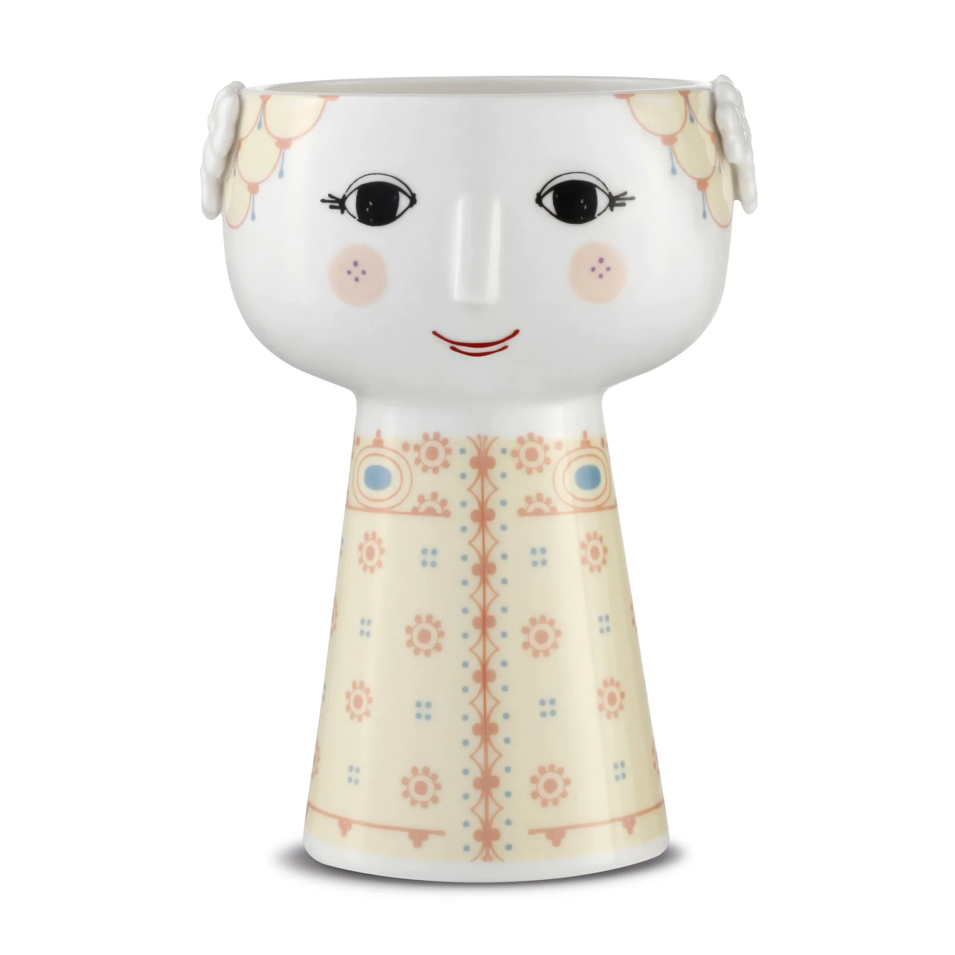 Jarrón Eva 15 cm, Soft yellow Bjørn Wiinblad