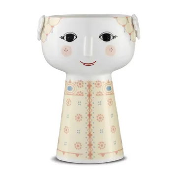 Jarrón Eva 15 cm - Soft yellow - Bjørn Wiinblad