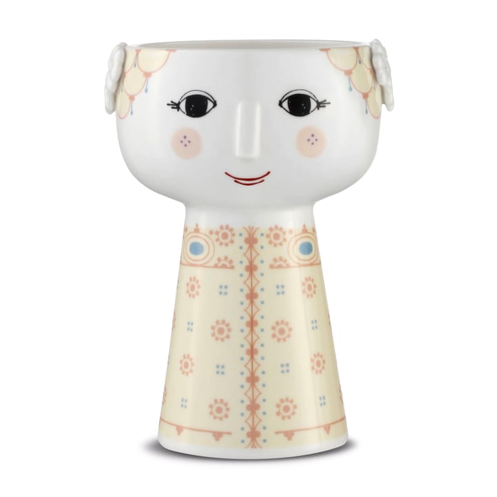 Jarrón Eva 15 cm - Soft yellow - Bjørn Wiinblad