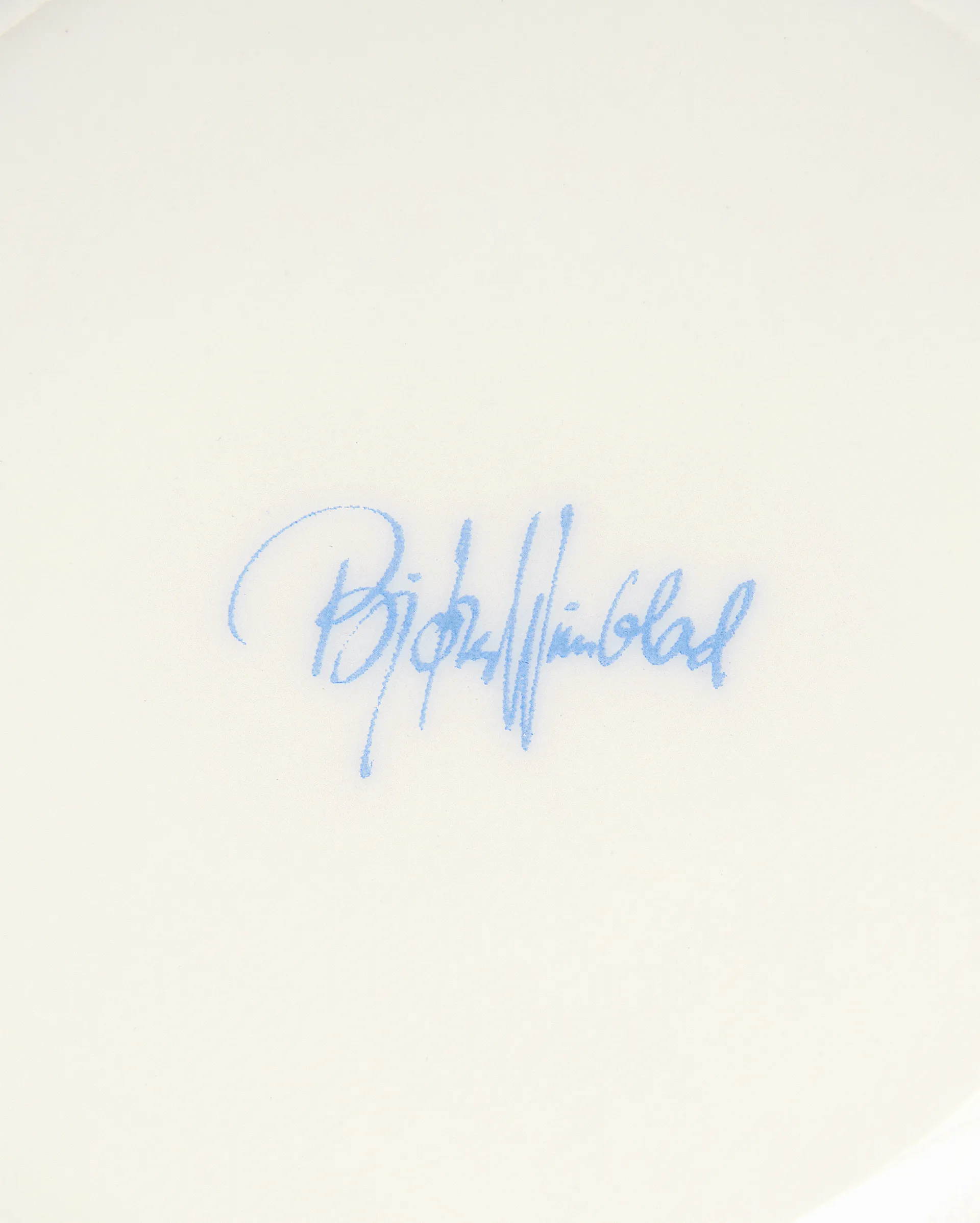 Jarrón Eva 18,5 cm, Azul-azul Bjørn Wiinblad