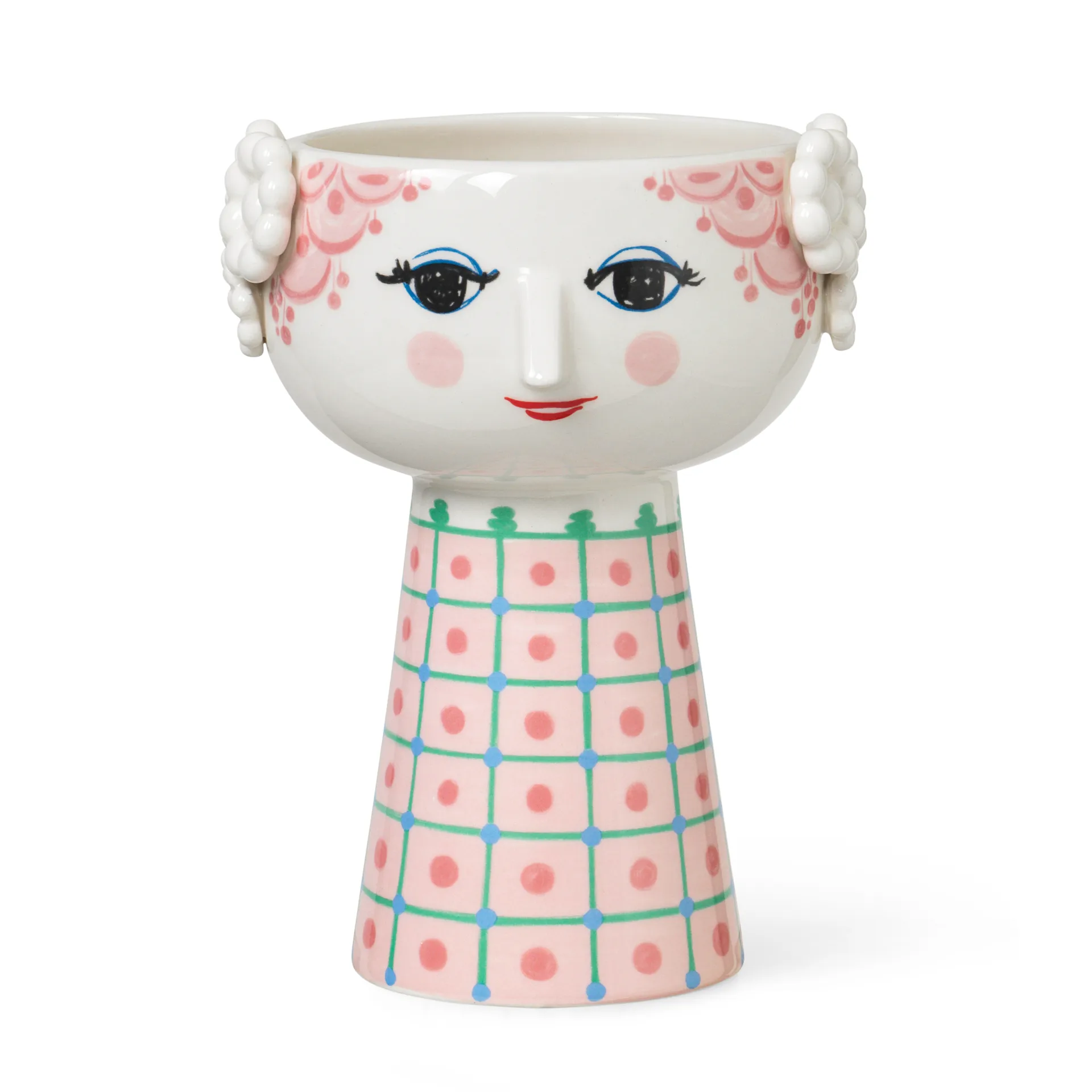 Jarrón Eva 18,5 cm, Rosa Bjørn Wiinblad