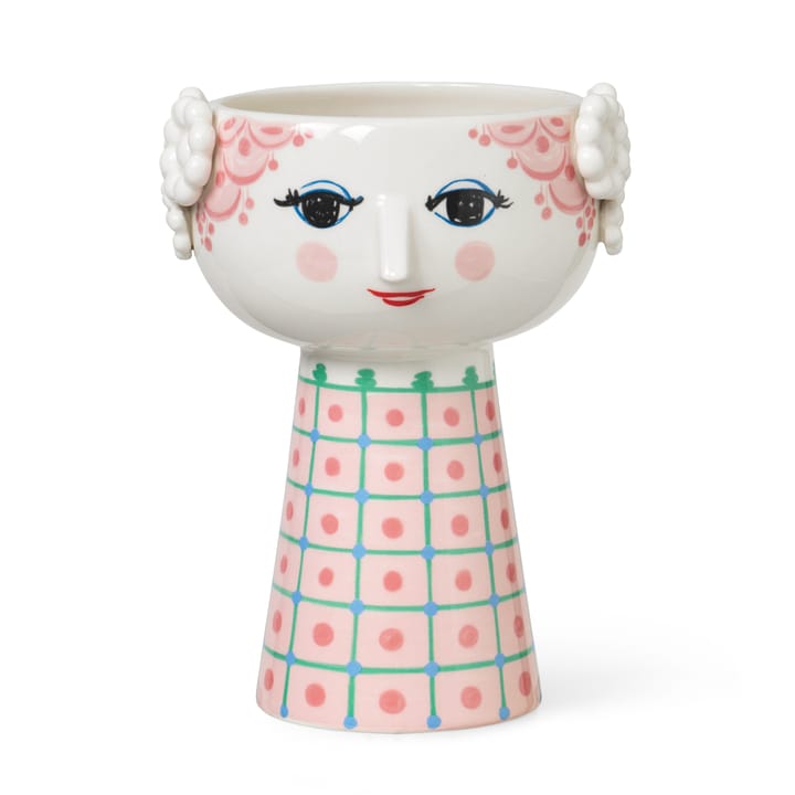 Jarrón Eva 18,5 cm, Rosa Bjørn Wiinblad