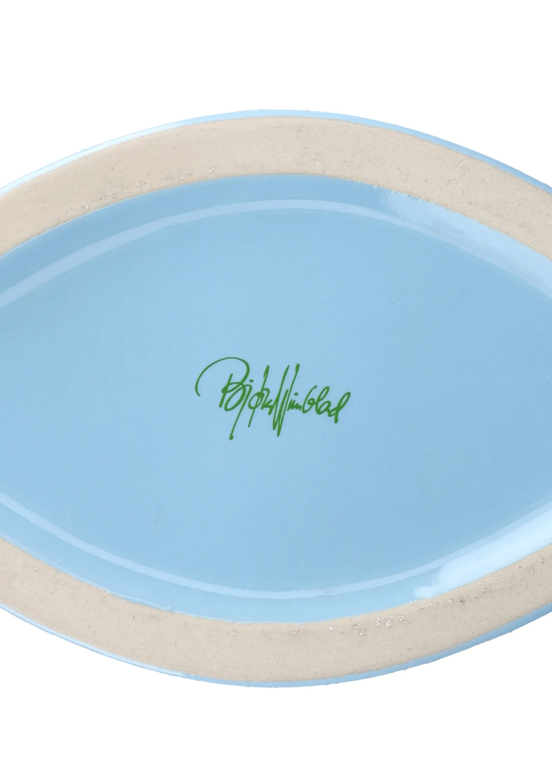 Jarrón Nina, Azul claro-verde, 28,5 cm Bjørn Wiinblad