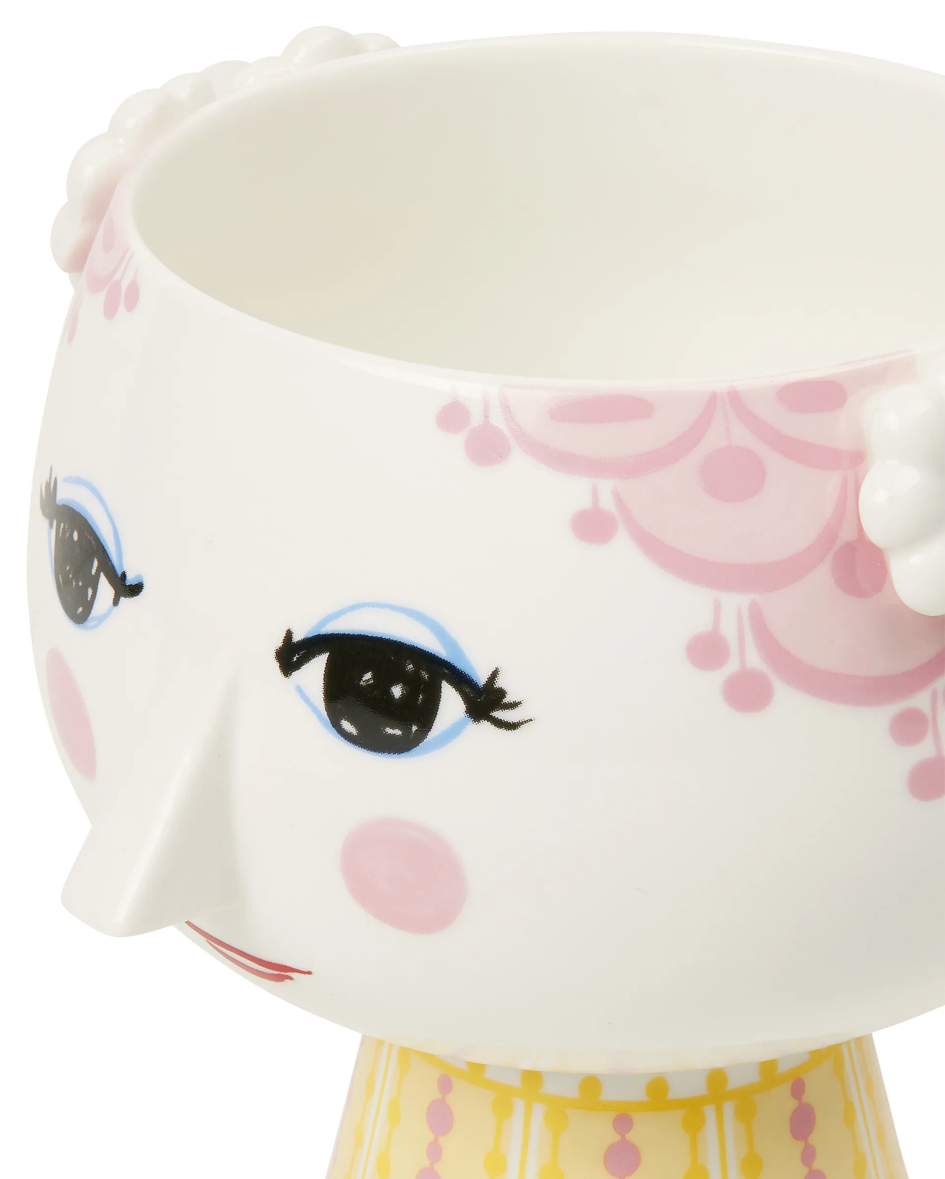 Maceta con pie Eva Ø 15,5 cm, Rosa Bjørn Wiinblad