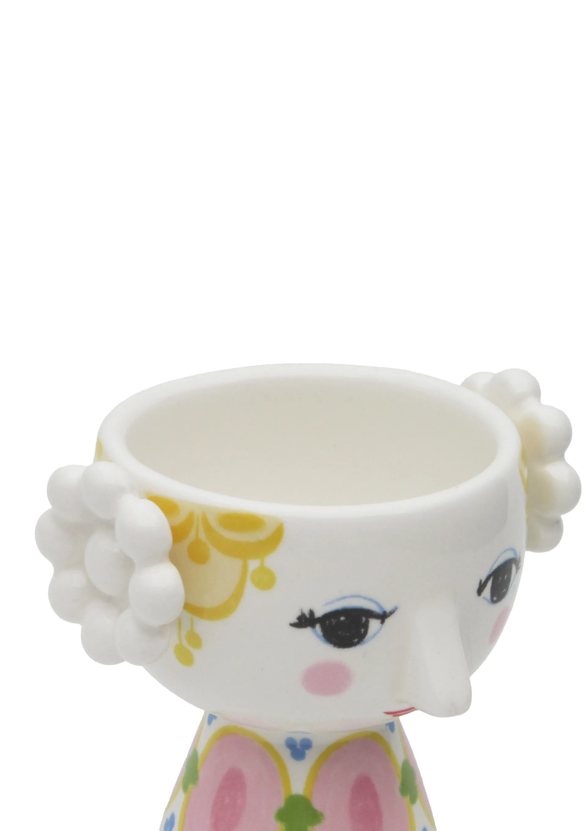 Set de 2 portavelas Eva Ø6,5 cm, Amarillo-lavanda Bjørn Wiinblad