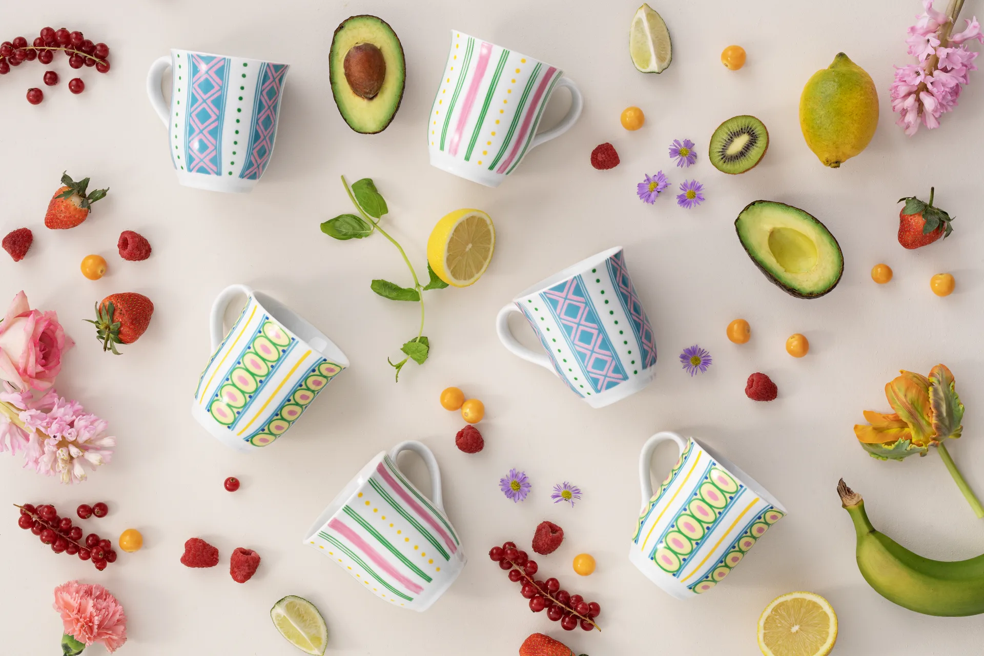 Taza Eva 35 cl, azul claro Bjørn Wiinblad