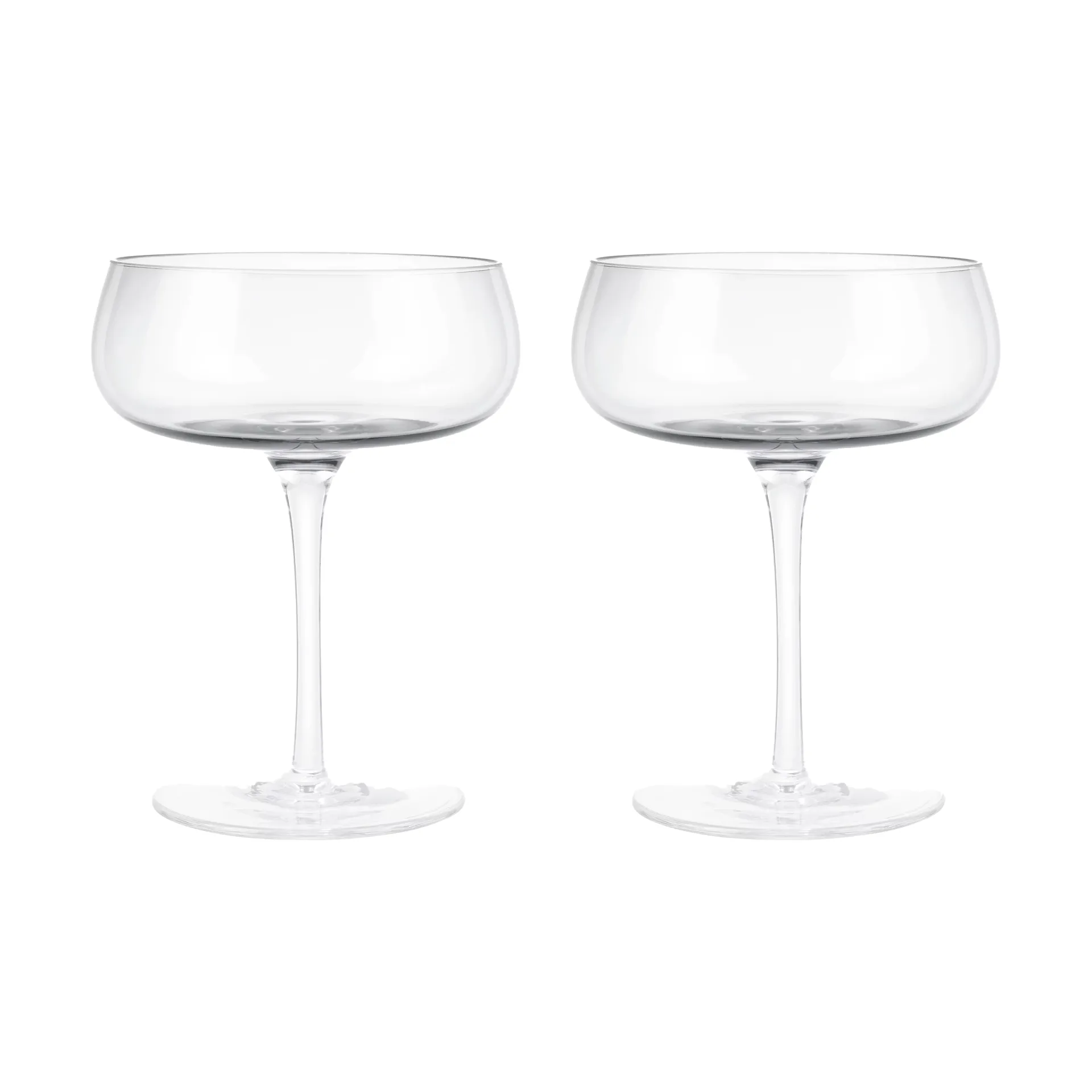 2 Copas de champán Belo coupe 20 cl, Clear blomus
