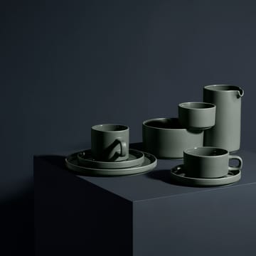 2 Tazas de té con plato Pilar - Pewter - blomus