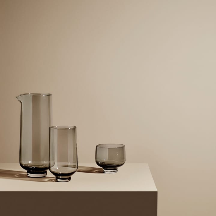 2 Vasos altos Flow, Smoke blomus