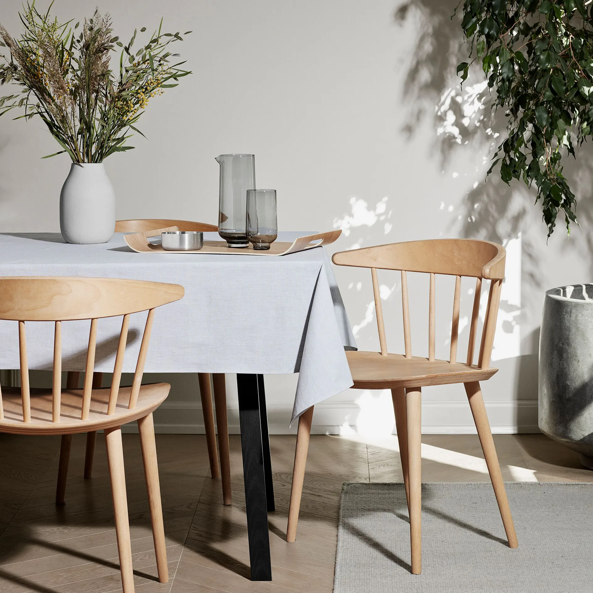 2 Vasos altos Flow, Smoke blomus