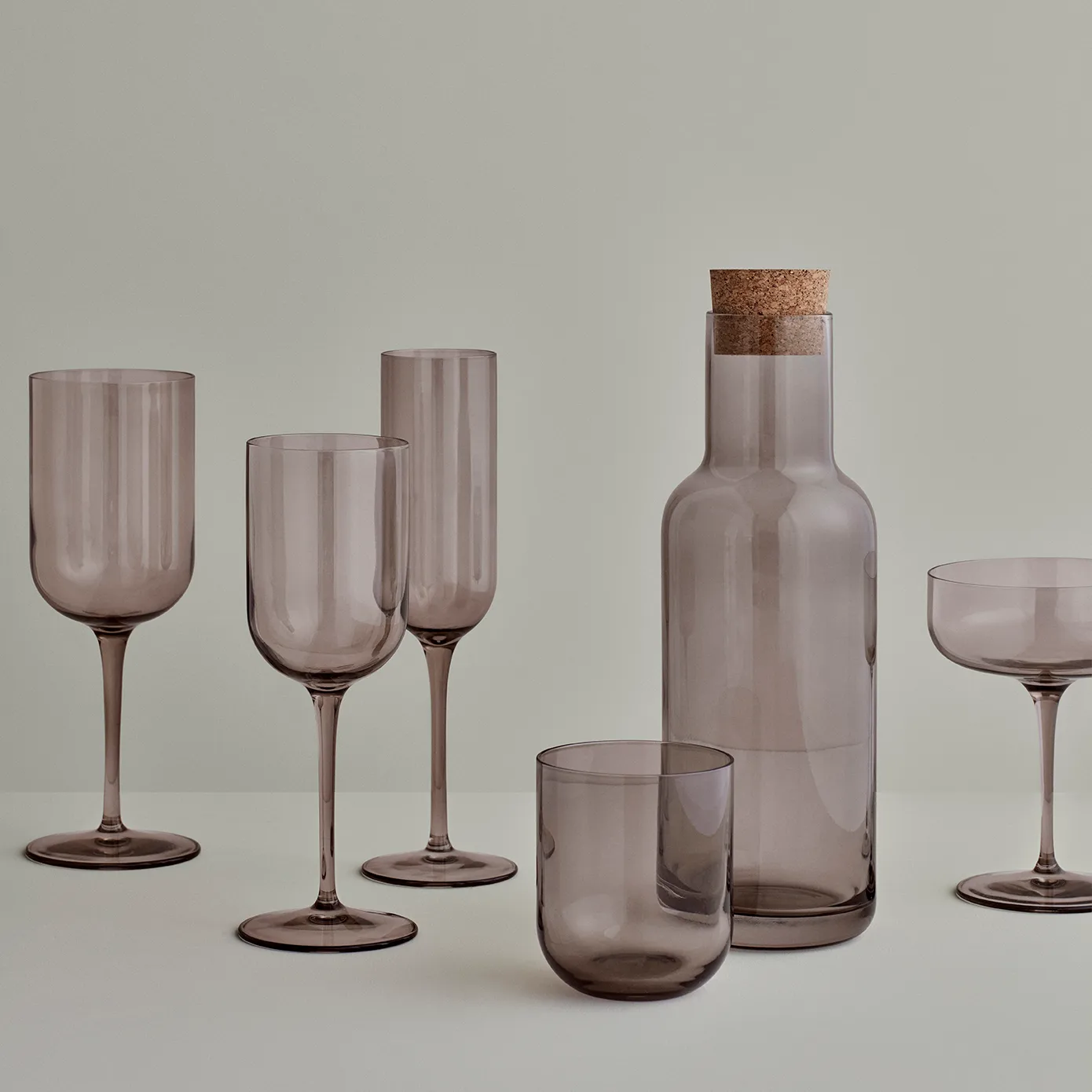 4 Copas de champán coupe Fuum 30 cl, Nomand blomus