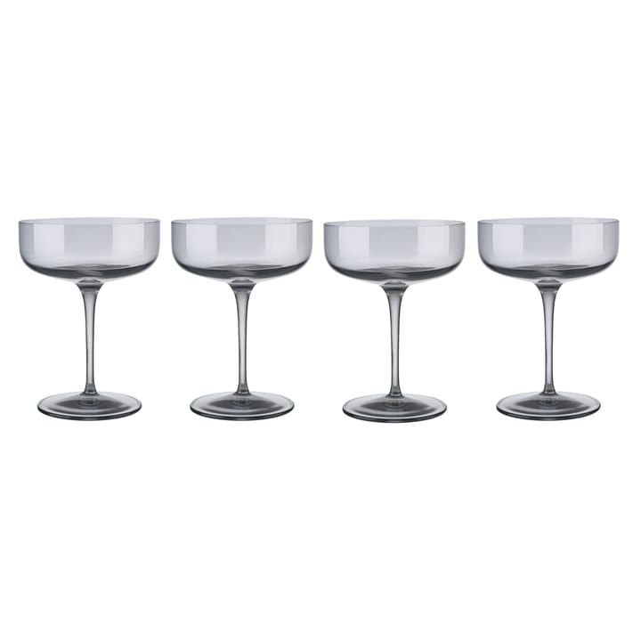 4 Copas de champán coupe Fuum 30 cl - Smoke - blomus