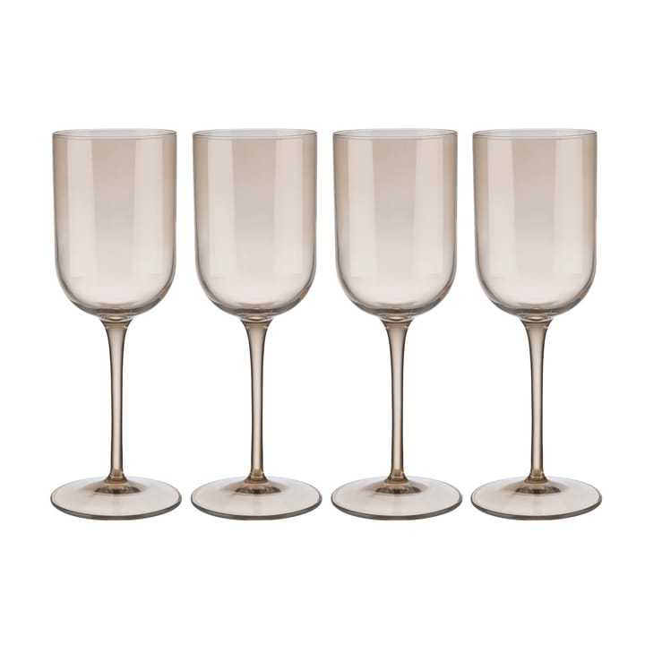 4 Copas de vino blanco Fuum 28 cl - Nomand - Blomus