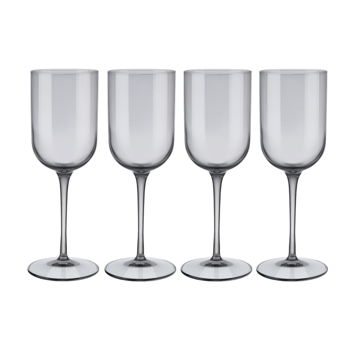 4 Copas de vino blanco Fuum 28 cl - Smoke - Blomus