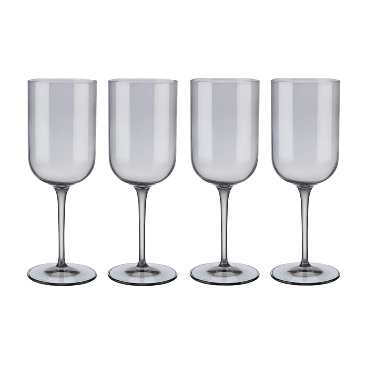 4 Copas de vino tinto Fuum 40 cl - Smoke - Blomus