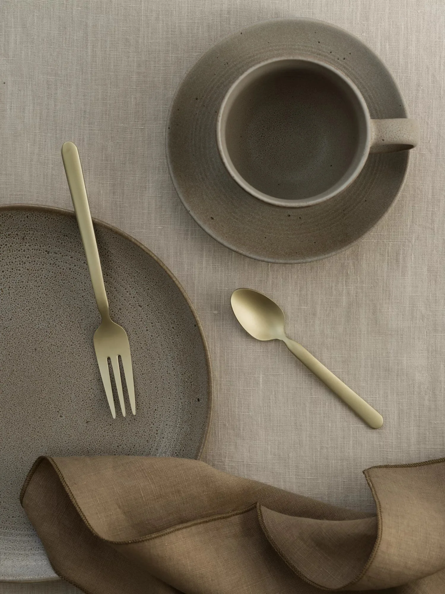 4 Cucharas de espresso STELLA champagne, 11 cm blomus