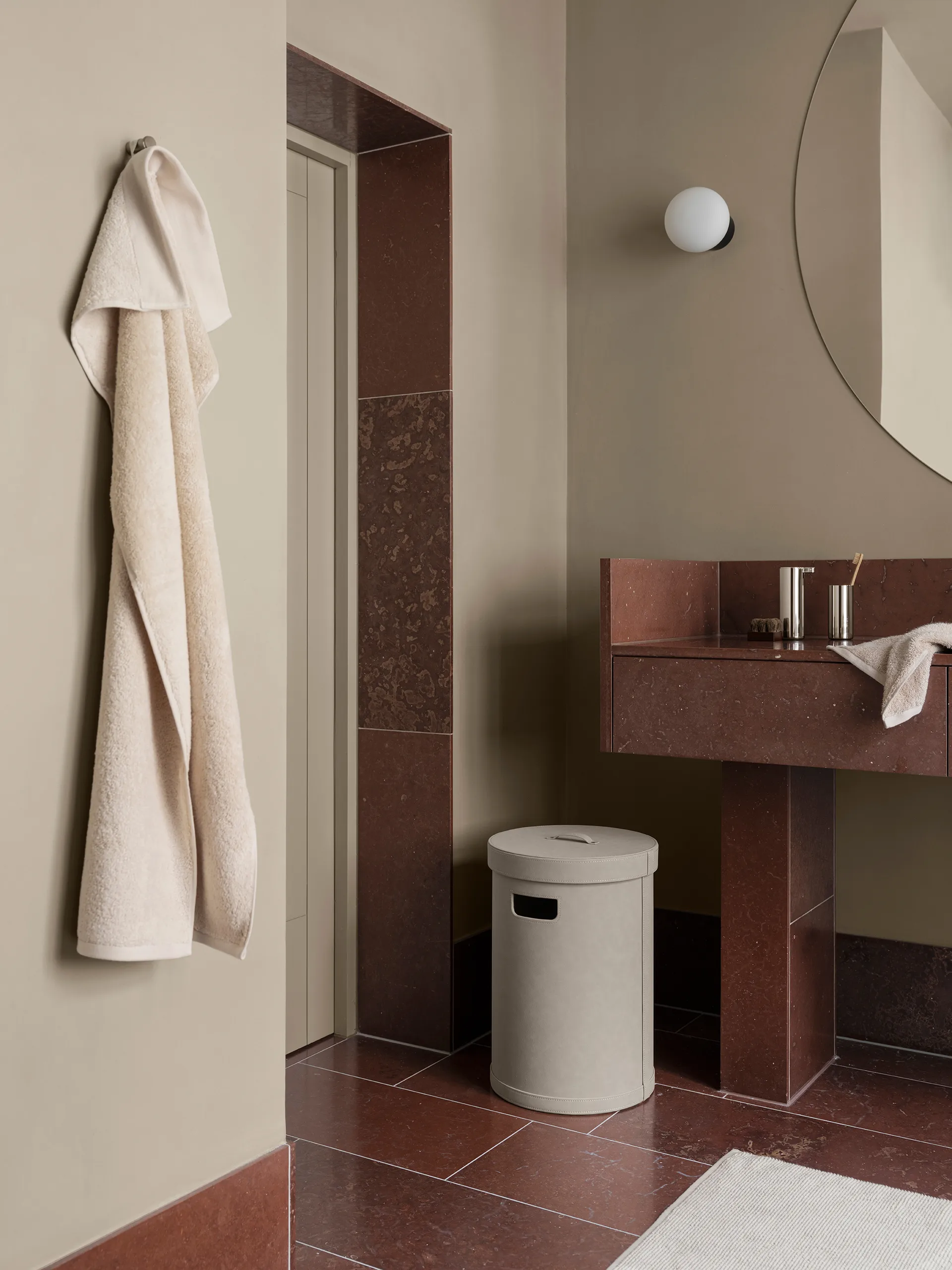 Alfombra de baño Tuyo, Moonbeam, 60x100 cm blomus