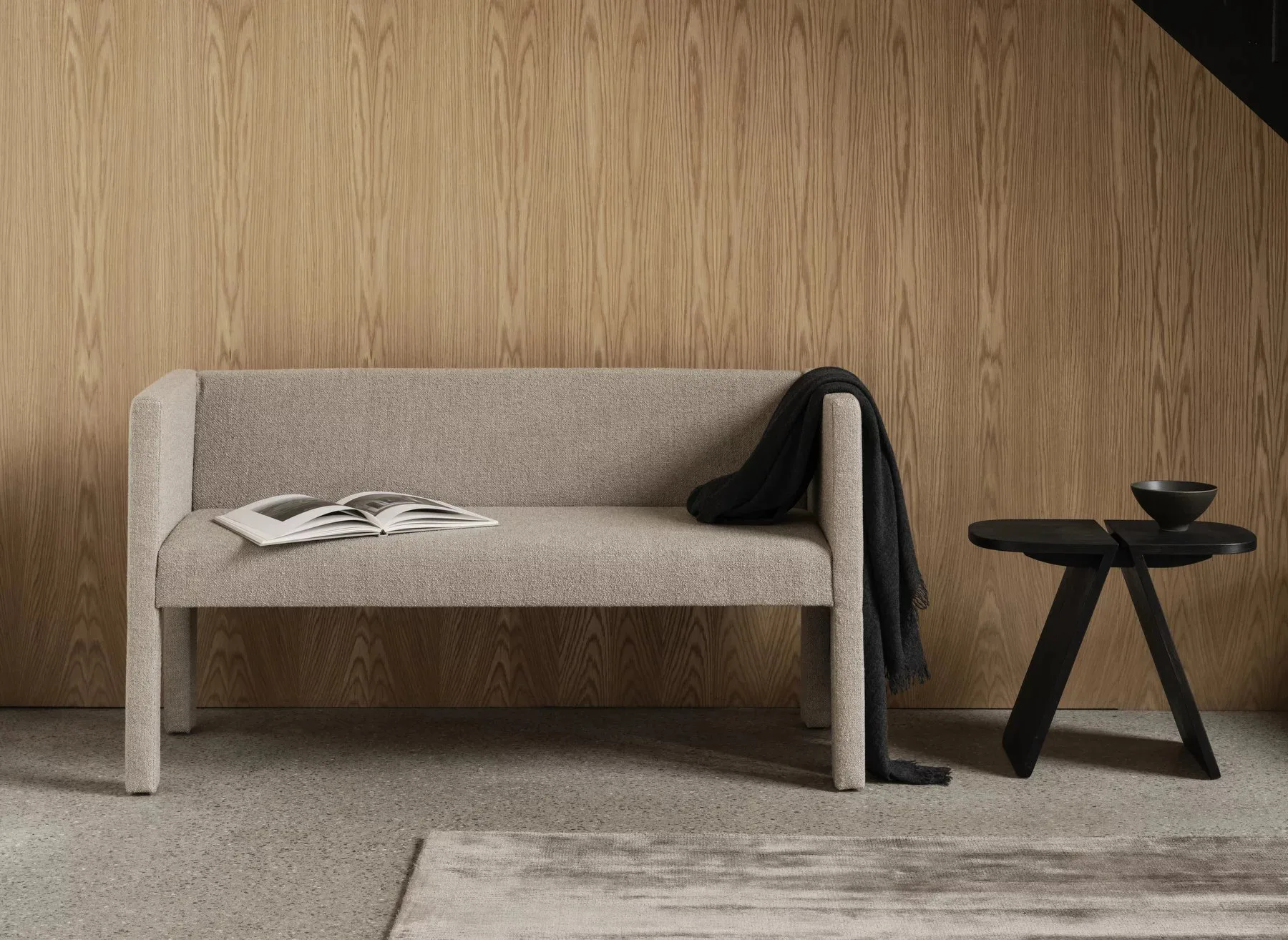 Alfombra Visca L, 200x300 cm, Beige blomus