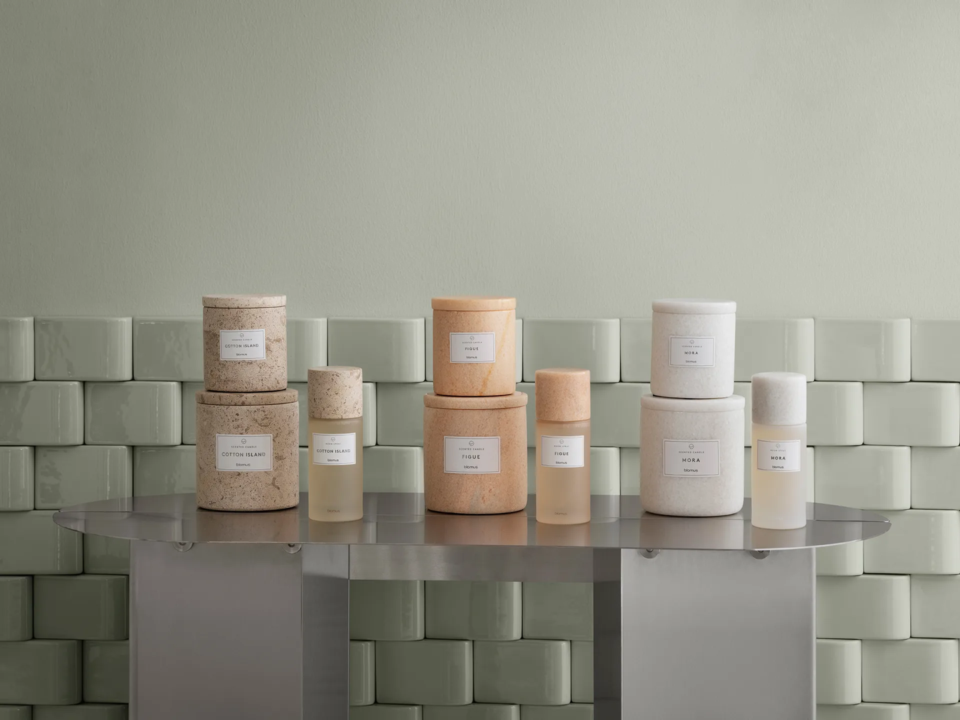 Ambientador Frabli 100 ml, Cotton Island Travertine blomus