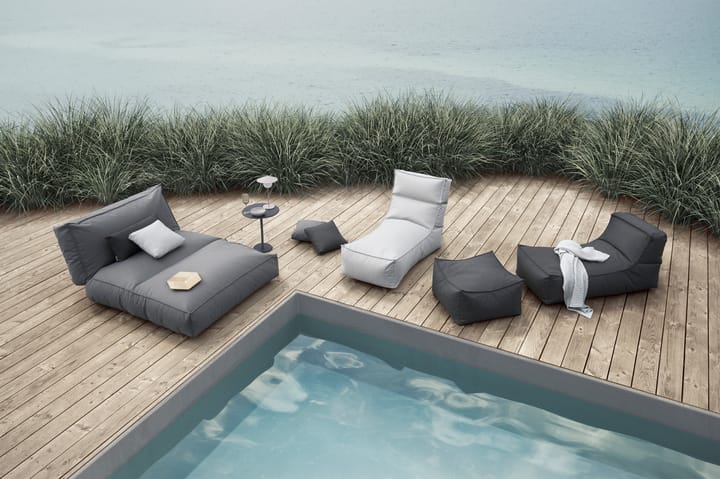 Asiento puff STAY 60x60 cm, Coal blomus