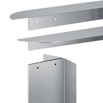Banco ORU 80x45 cm - Acero inoxidable mate - blomus