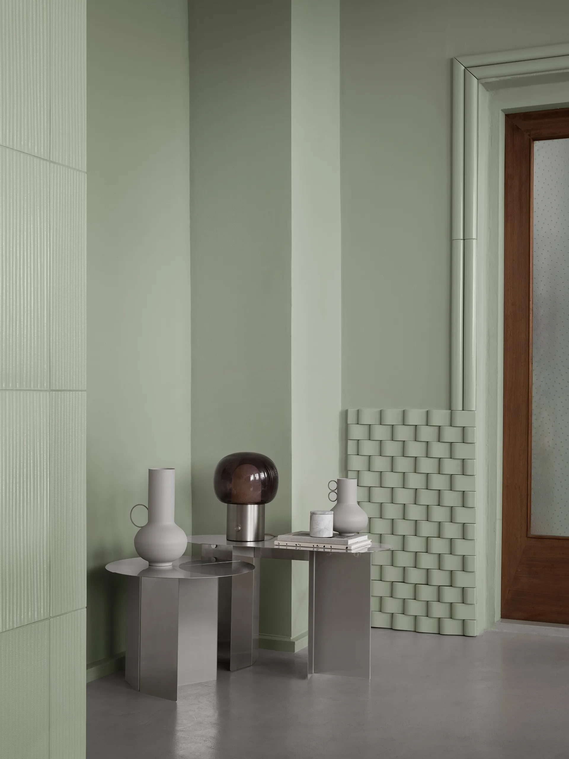 Banco ORU 80x45 cm, Acero inoxidable mate blomus