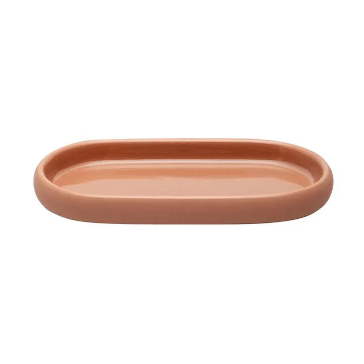 Bandeja Sono 10x19 cm - Amber Brown - blomus