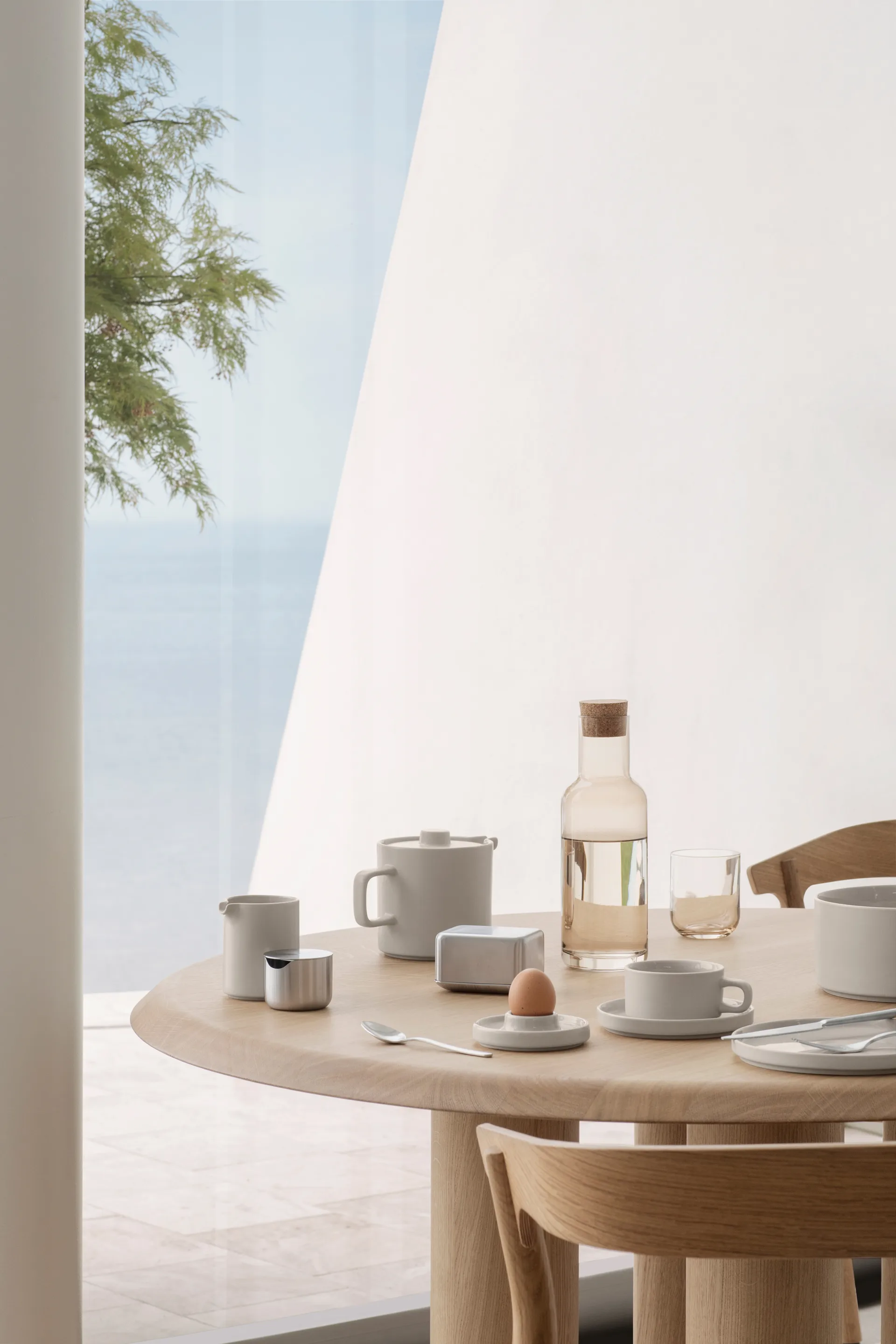 Bol Pilar Ø20 cm, Moonbeam blomus