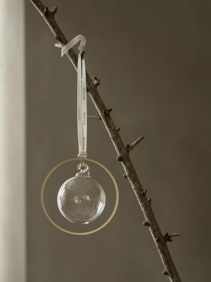 Bolas de Navidad KITAI 8,5 cm 4 unidades, Clear blomus