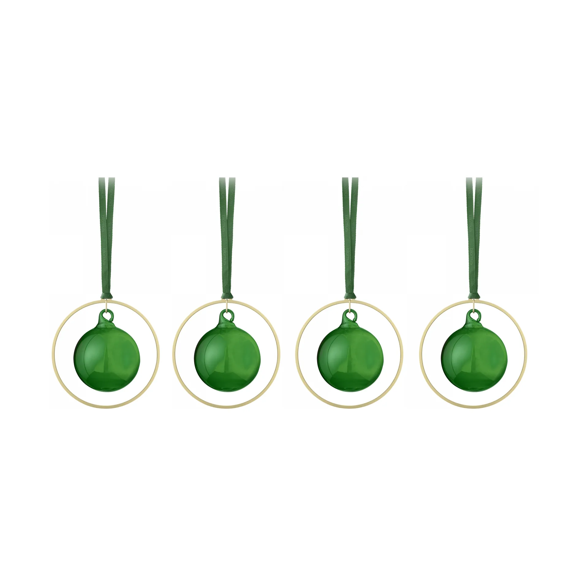 Bolas de Navidad KITAI 8,5 cm 4 unidades, Duck green blomus