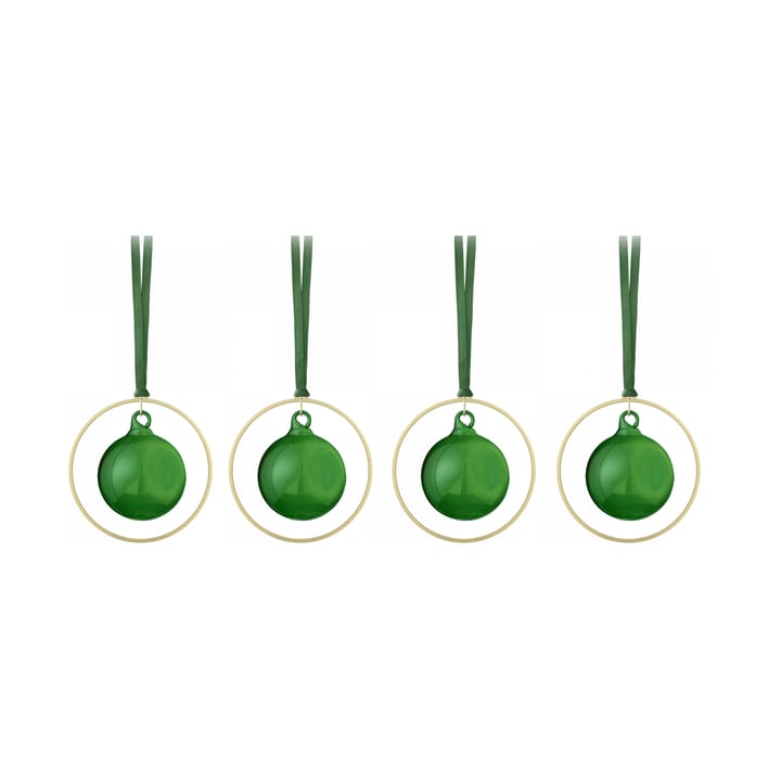 Bolas de Navidad KITAI 8,5 cm 4 unidades - Duck green - Blomus