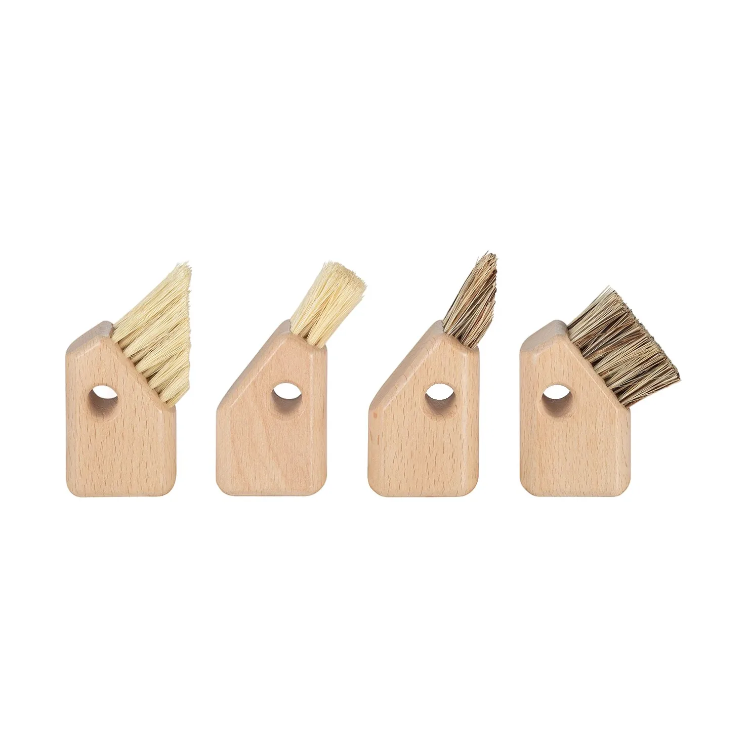 Cepillo de cocina Aves 4 piezas, Natur blomus
