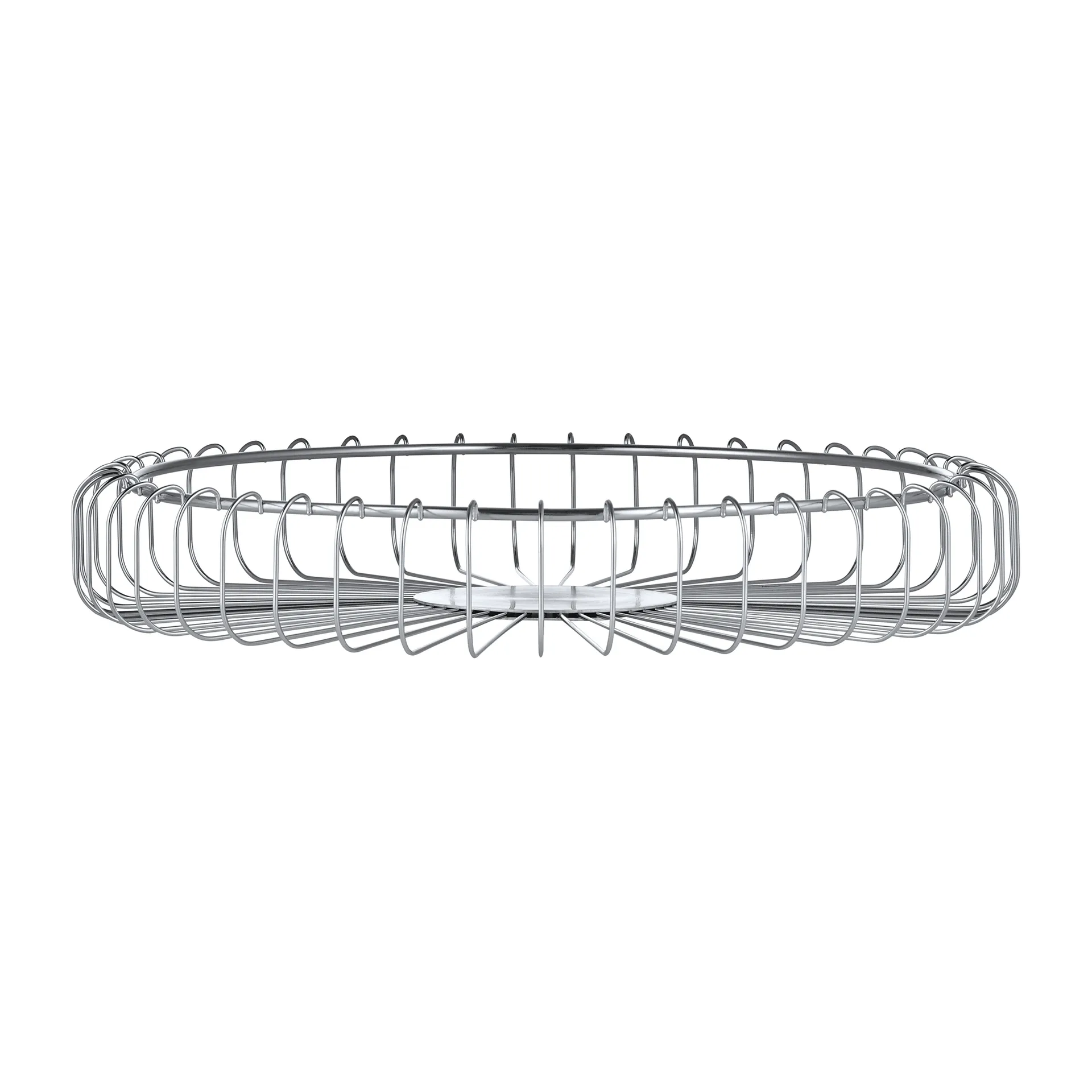 Cesta de alambre Estra Ø37 cm, cromo blomus