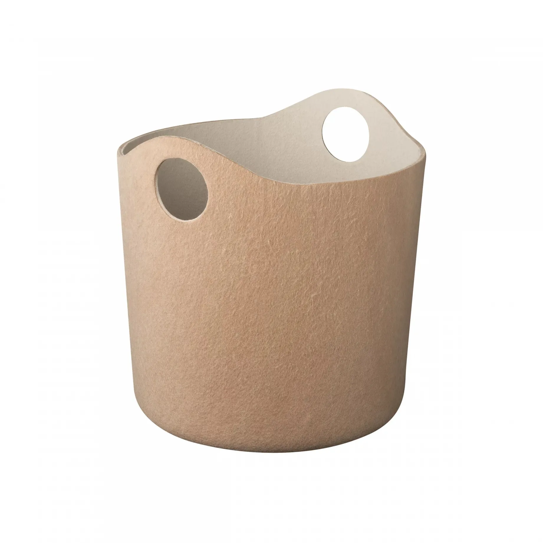 Cesta de almacenaje Tiggy fieltro M Ø42,5 cm, Fungi-micro chip blomus