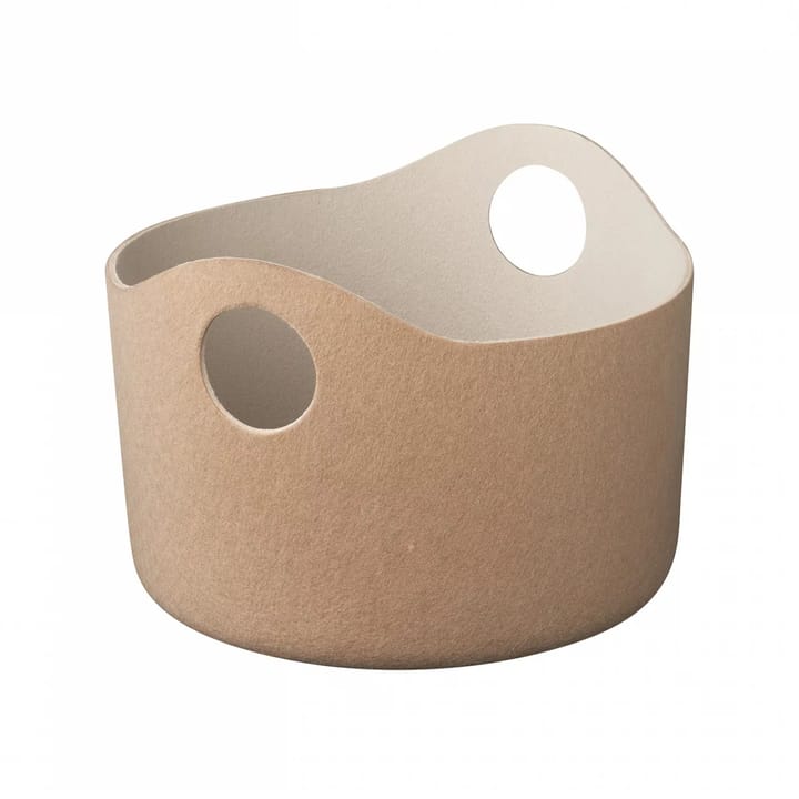 Cesta de almacenaje Tiggy fieltro S Ø42,5 cm - Fungi-micro chip - Blomus