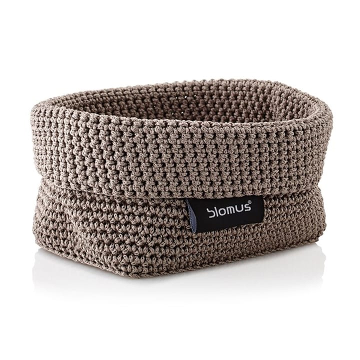 Cesta textil Tela M 10x15 cm - Taupe - Blomus