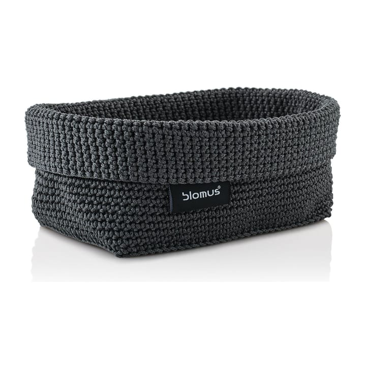Cesta textil TelaL 12x20 cm - Anthracite - Blomus