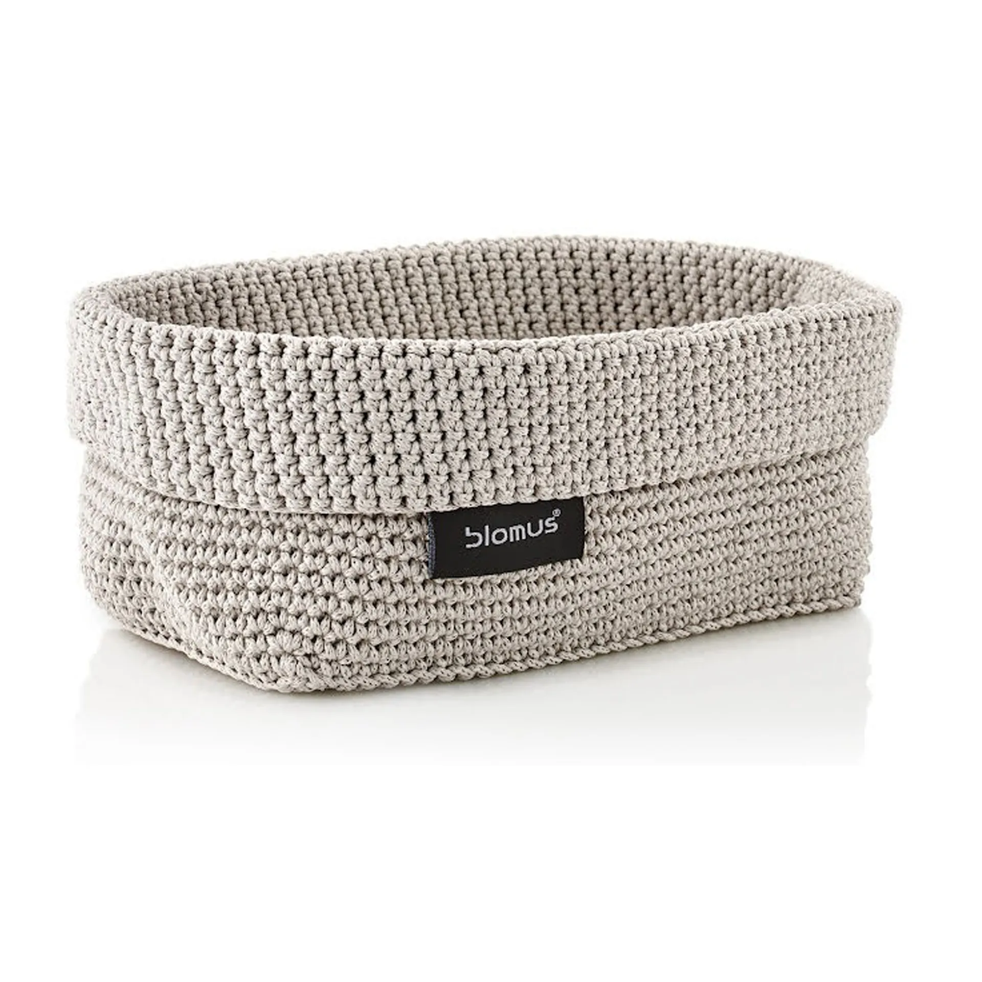 Cesta textil TelaL 12x20 cm, Sand blomus