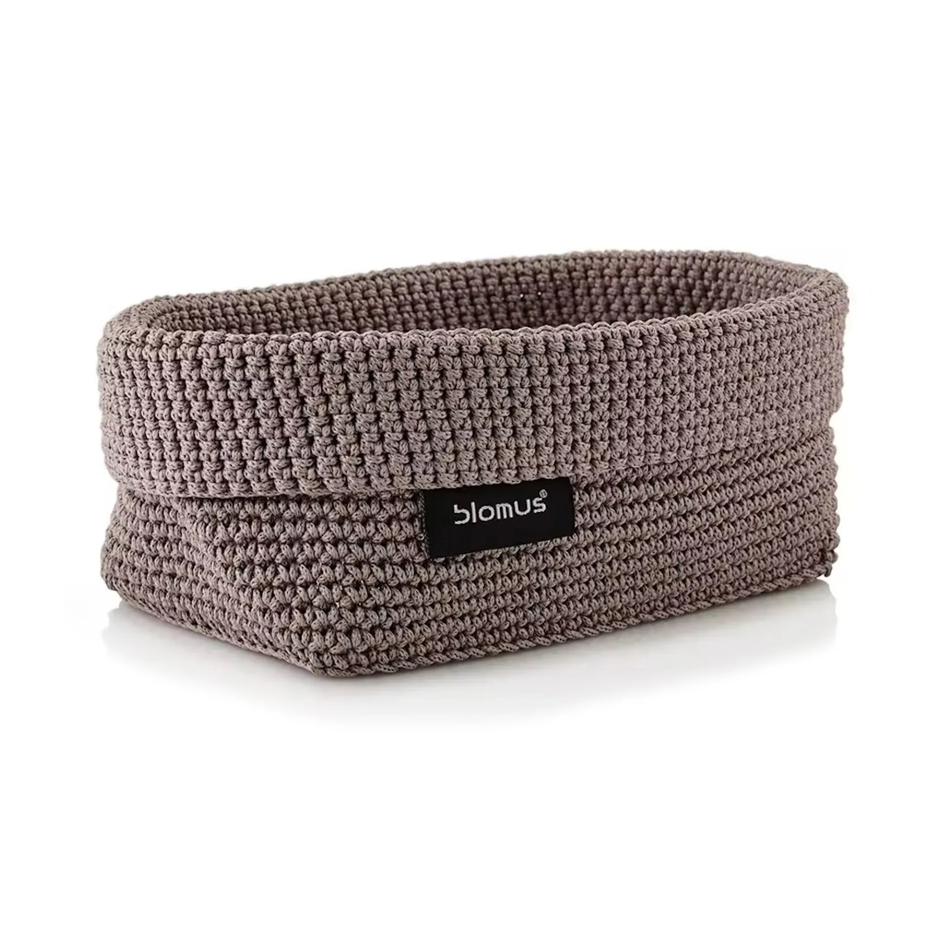 Cesta textil TelaL 12x20 cm, Taupe blomus