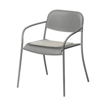 Cojín de asiento para silla YUA y silla con reposabrazos YUA - Melange grey - blomus