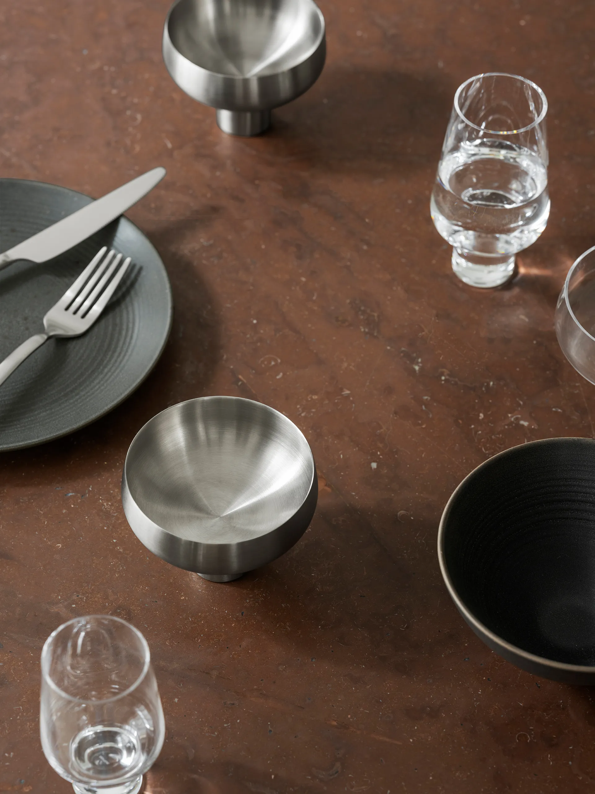 Copa de champagne Koyoi Coupe 9 cl, Acero inoxidable blomus